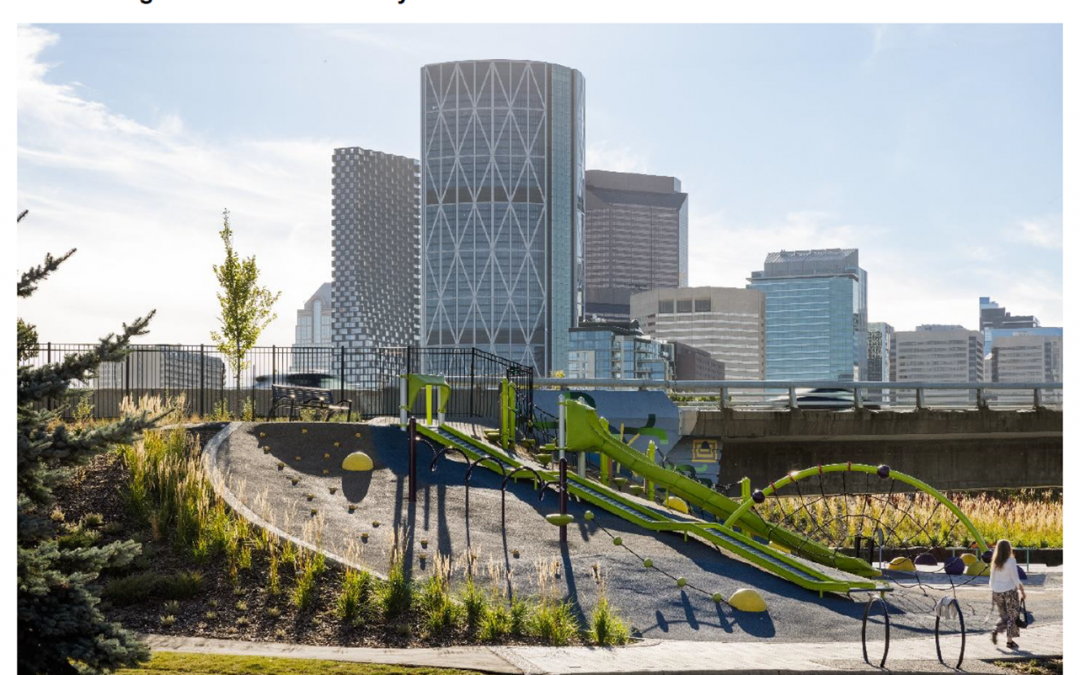 Flyover Park wins award for creativity, innovation and reclaiming unused space.